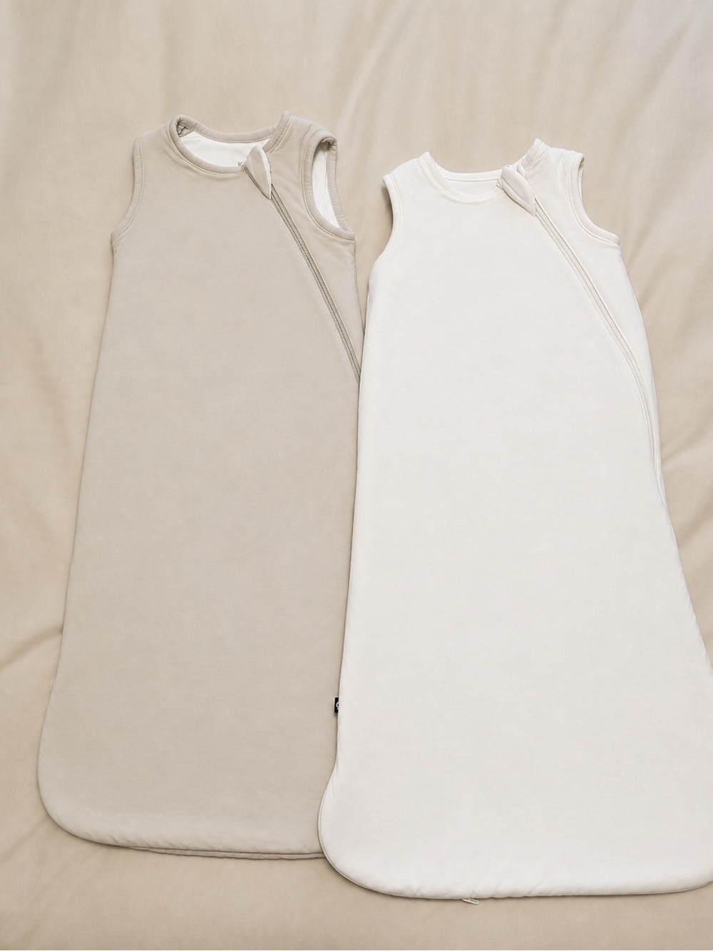 Kyte BABY Cream and Beige Infant Sleep Sack Set